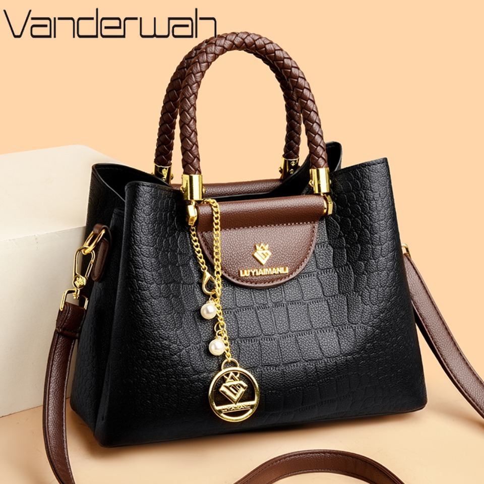 Luxury Bags Storage - Woven Handle Genuine Brand High Quality