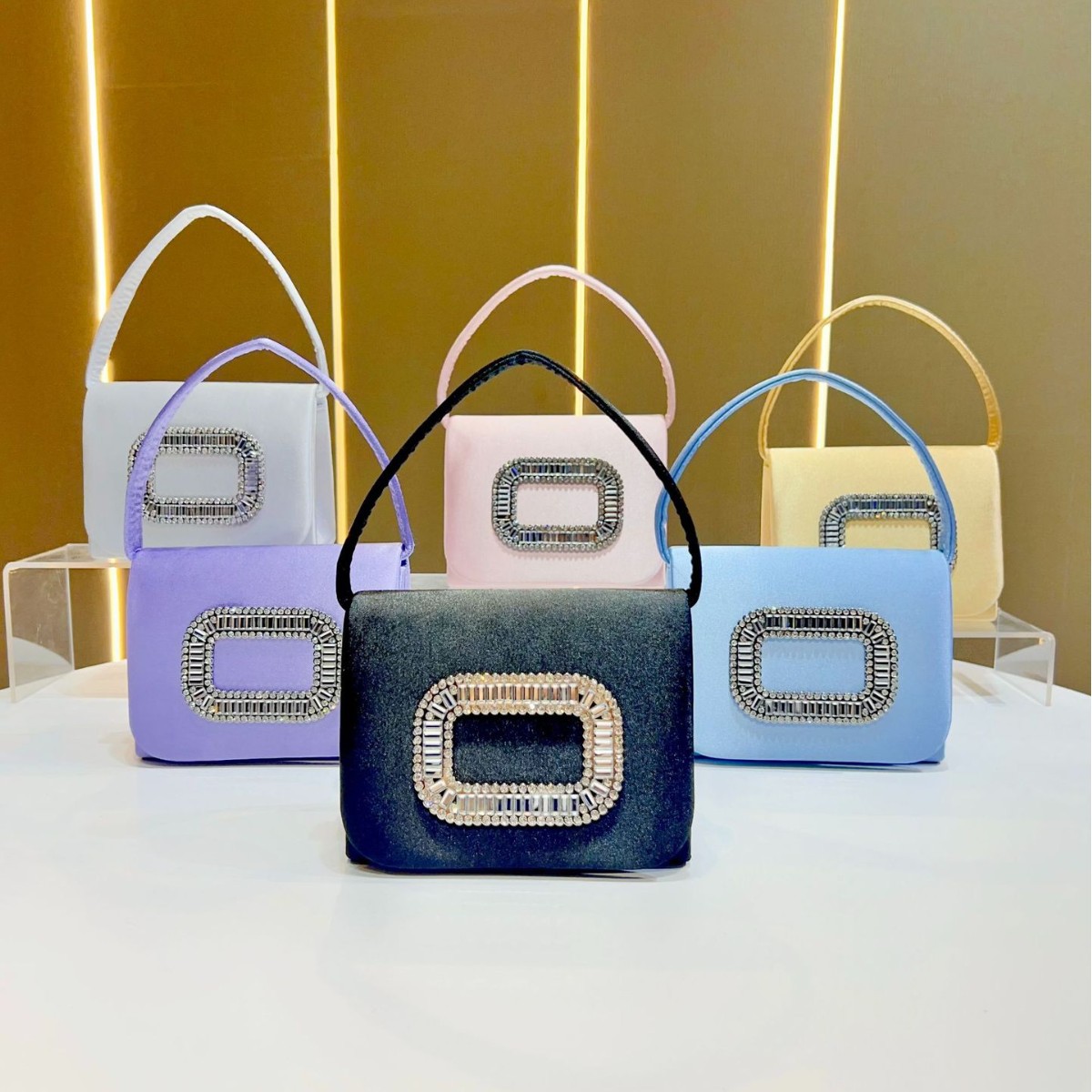 Luxury Mini Square Handbag Wom - đánh giá và giá Luxury Bags Storage