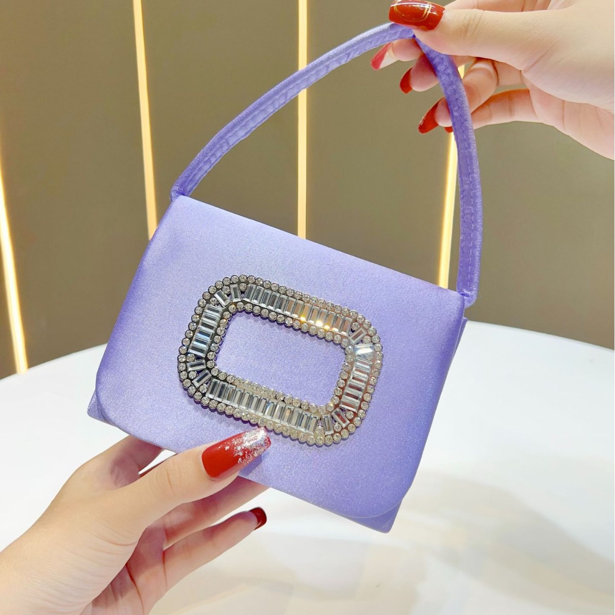 Luxury Mini Square Handbag Wom - đánh giá và giá Luxury Bags Storage