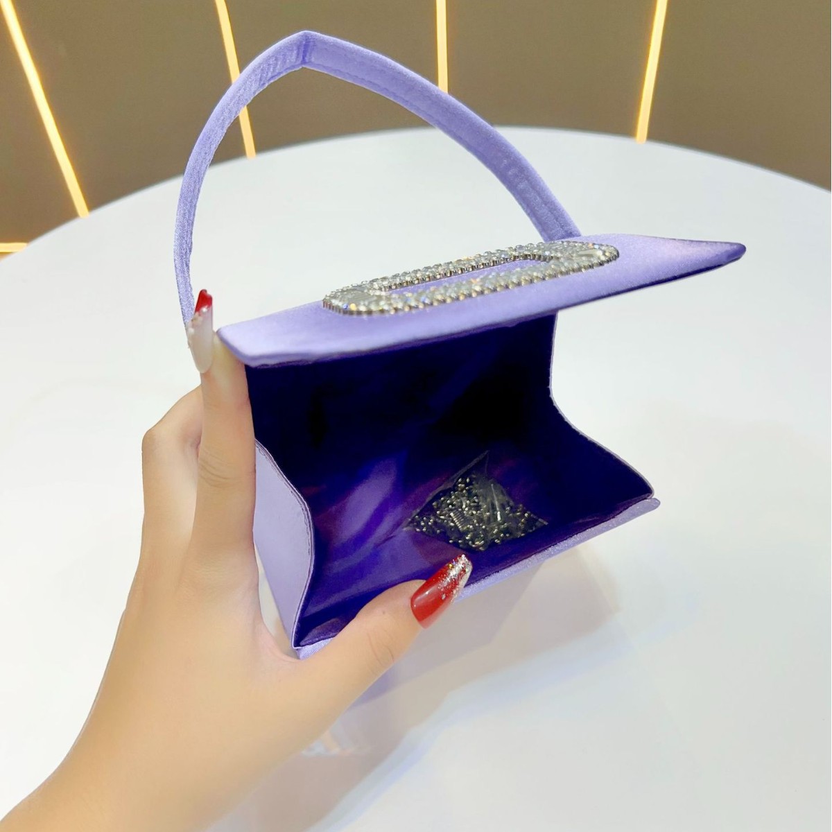 Luxury Mini Square Handbag Wom - đánh giá và giá Luxury Bags Storage