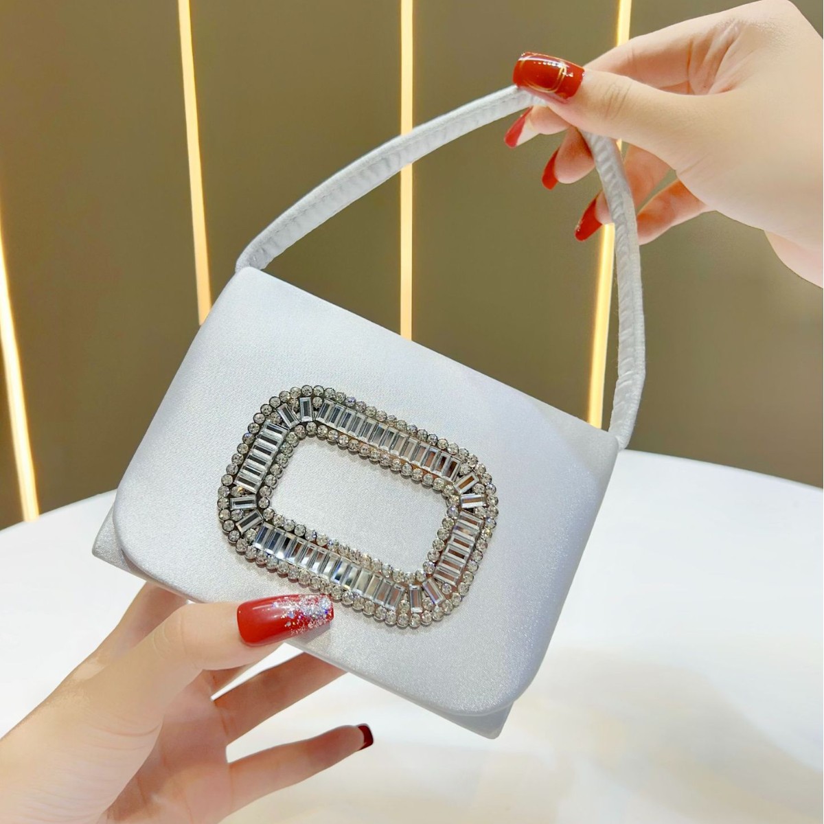 Luxury Mini Square Handbag Wom - đánh giá và giá Luxury Bags Storage