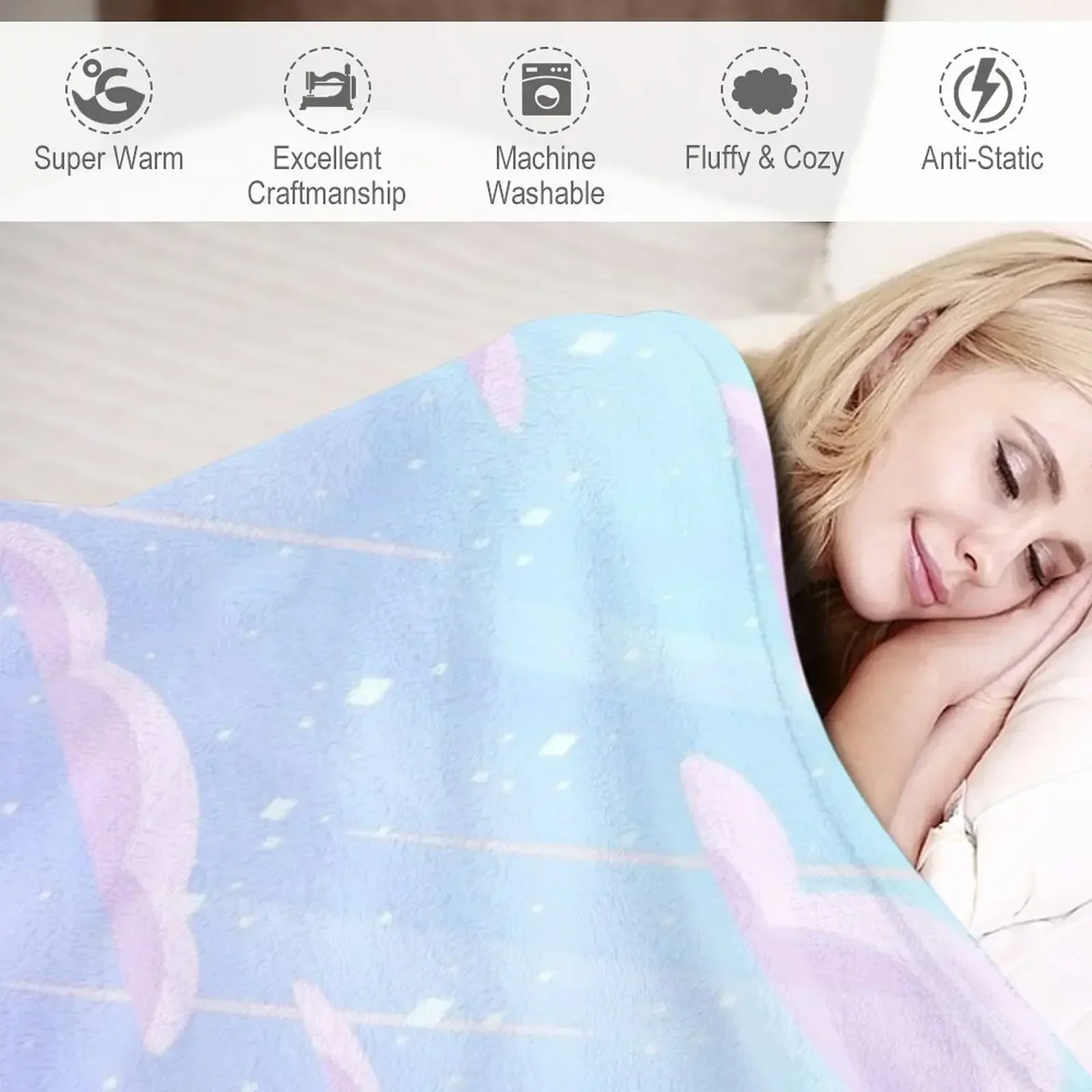Pastel Heaven Throw Blanket Lu - đánh giá và giá Luxury Bags Heaven