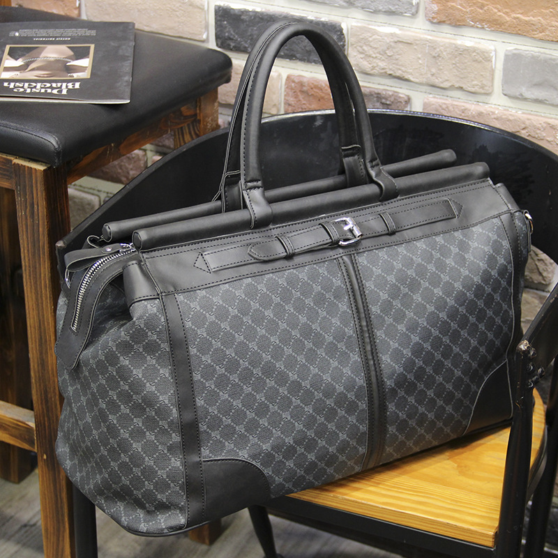 Fashion Plaid Travel Bag Men H - đánh giá và giá Luxury Bags Storage