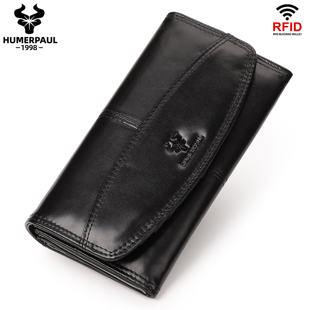 HUMERPAUL Genuine Leather Long - đánh giá và giá Luxury Bags Made In Italy