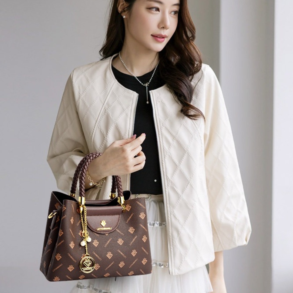 Woven Handle Genuine Brand Hig - đánh giá và giá Luxury Bags Storage